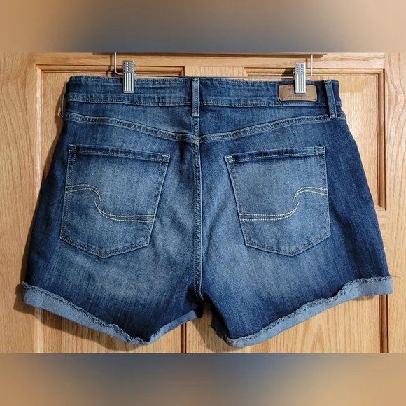 ☀️ Levi Signature High-Rise Denim Shorts - Picture 2 of 8